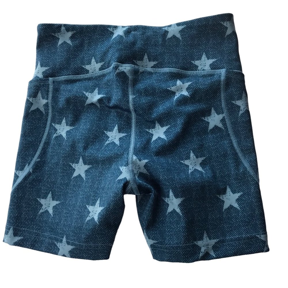 BROOKS Running Spandex Shorts Cycling Bicycle Spin Size Women's XS. Blue with S - Picture 7 of 15